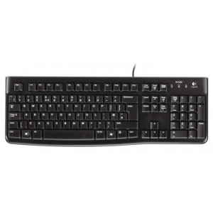 Logitech K120 - Keyboard - USB - UK layout